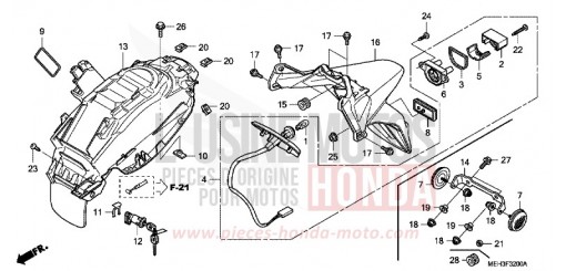 KOTFLUEGEL, HINTEN NSA700A8 de 2008